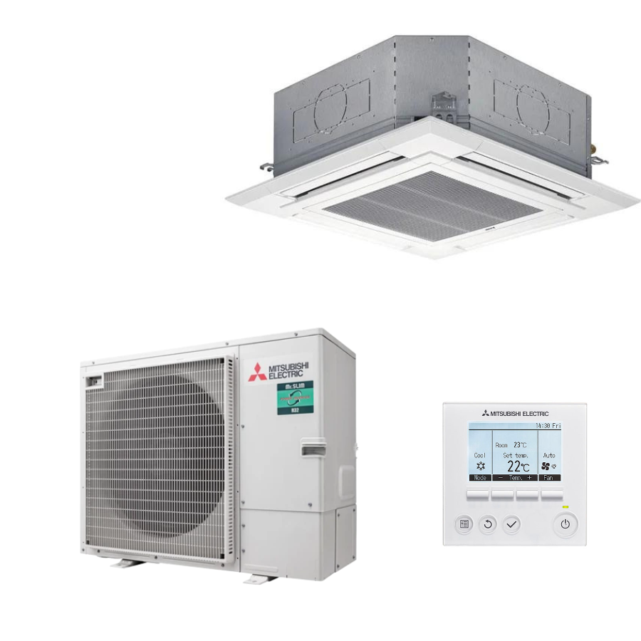 MITSUBISHI ELECTRIC klima uređaj komplet, PUZZM100VDATH/PLAZM100EA2-10,00 kW