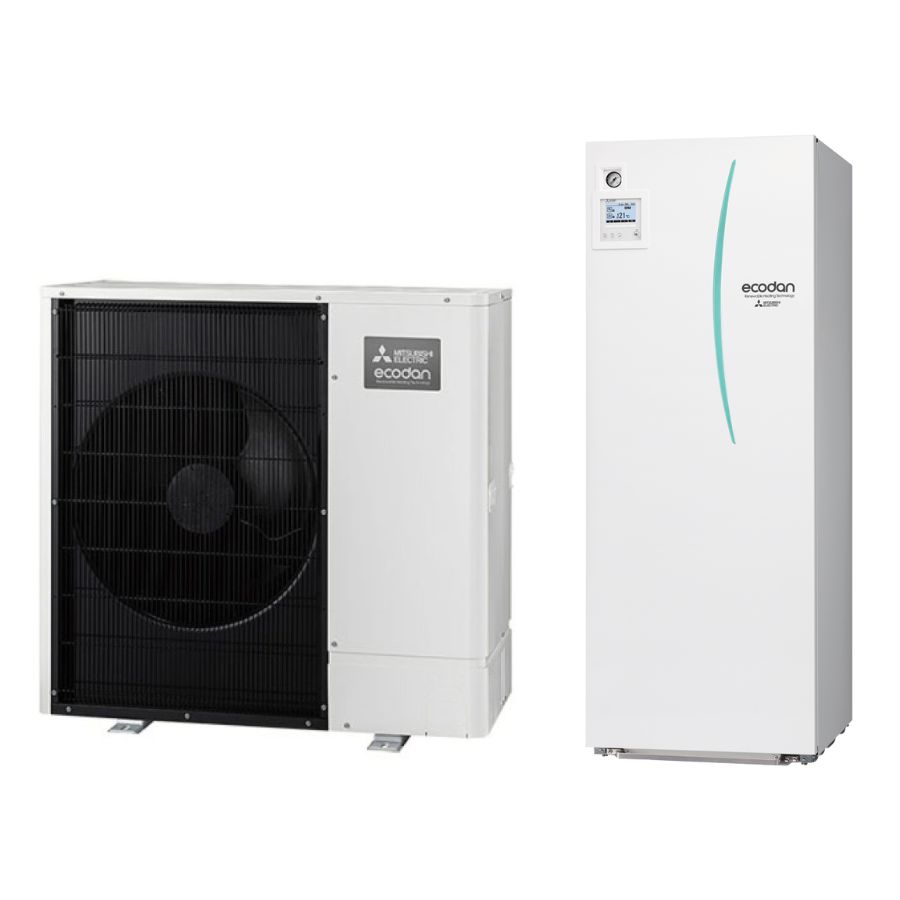 Mitsubishi Electric, dizalica topline komplet PUHZ-SHW112YAA/ERST30C-VM2ED - 11,2 kW