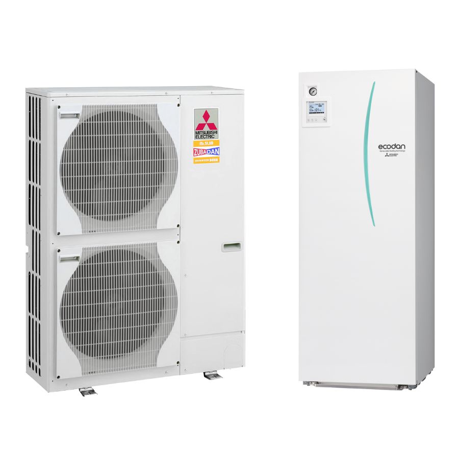 Mitsubishi Electric, dizalica topline komplet PUD-SHWM140YAA/ERST30D-VM2ED - 14 kW