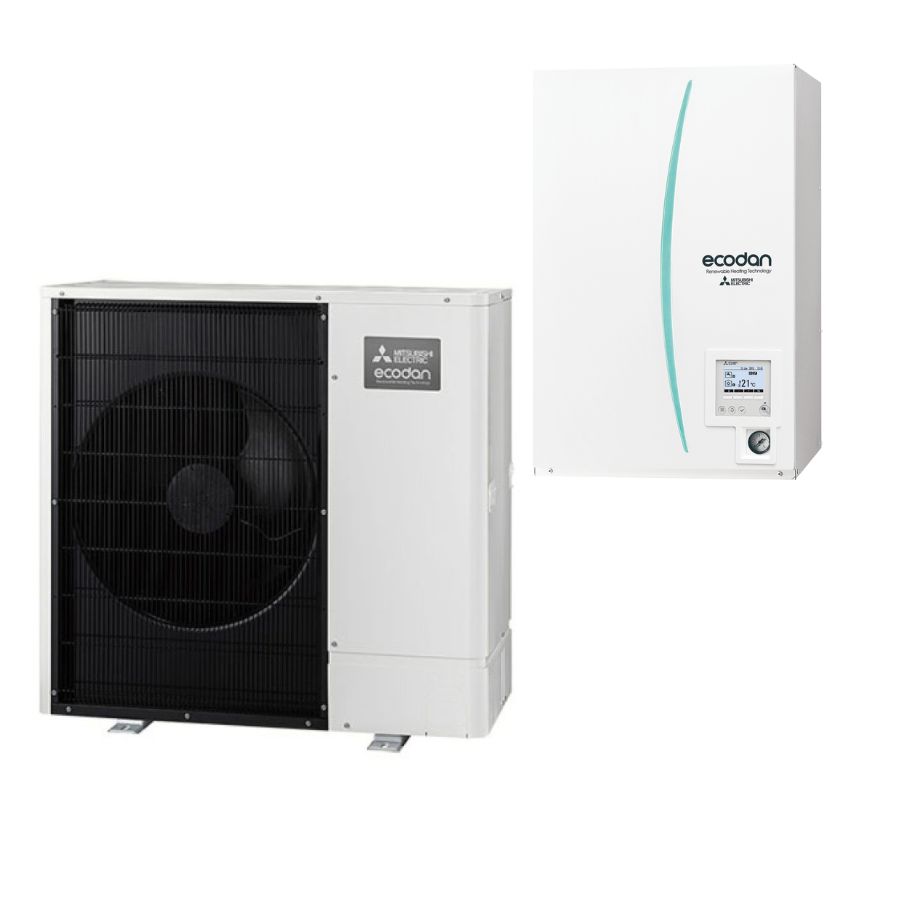 Mitsubishi Electric, dizalica topline komplet PUD-SHWM100VAA/ERSD-VM2D - 10 kW