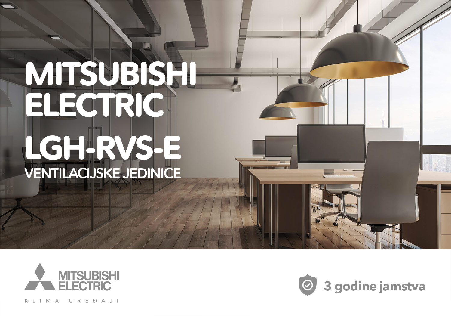 Mitsubishi Electric &#8211; LGH-RVS-E ventilacijske jedinice
